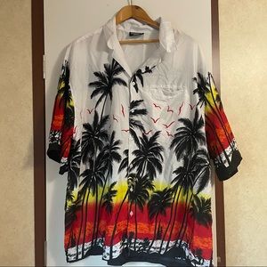Pacific and Co mens hawaiian shirt